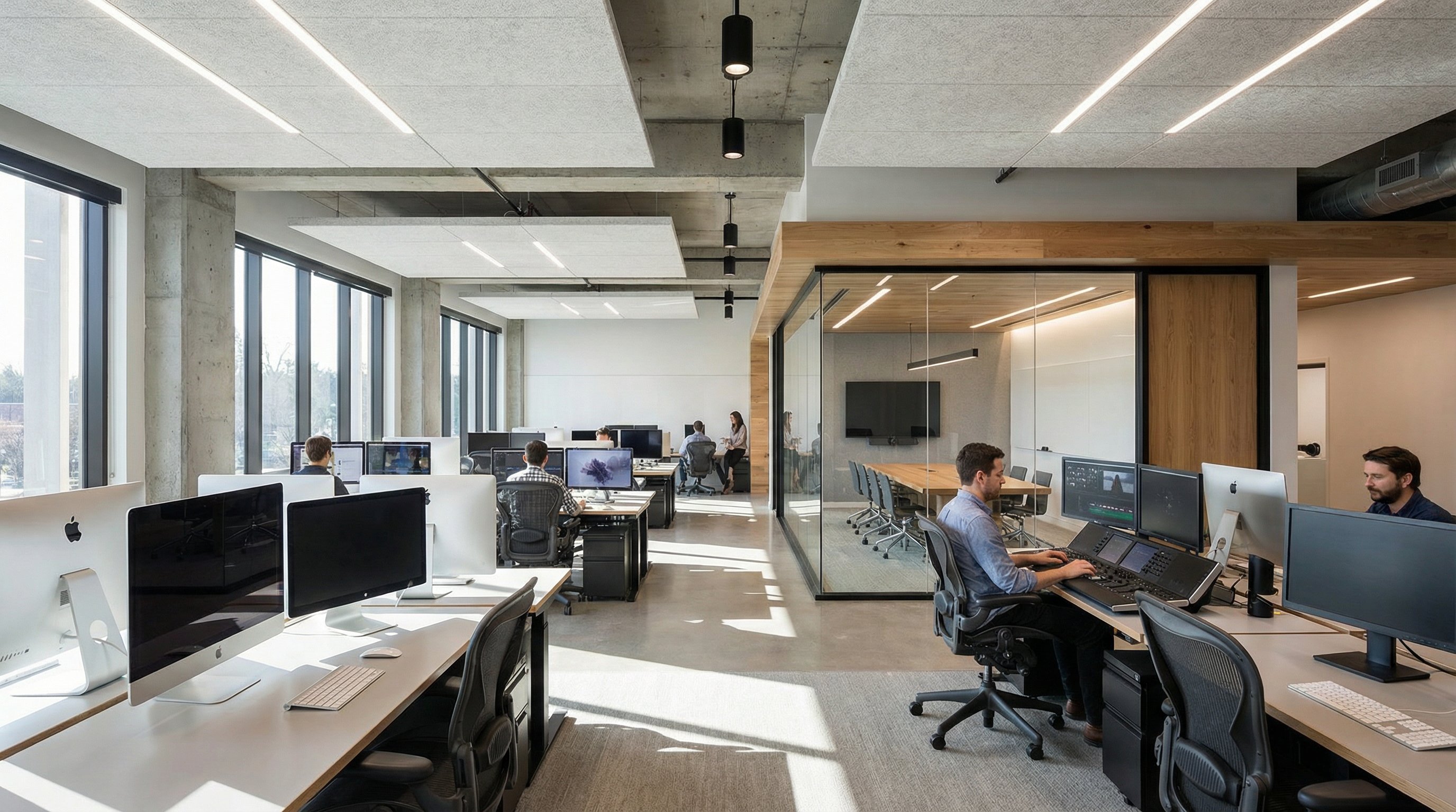 51漫画公司办公室